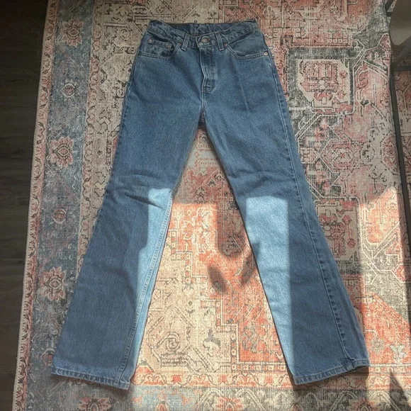 Vintage USA Levis 517 bootcut jeans 26/27” waist - Picture 3 of 5